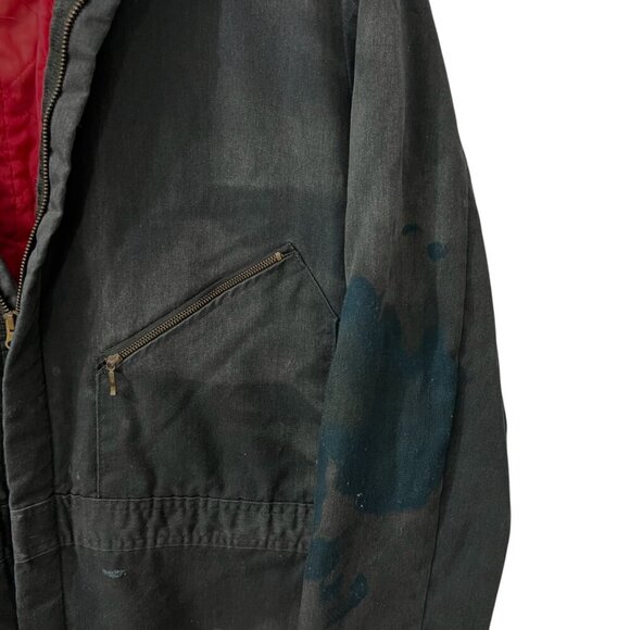 Walls Blizzard-Pruf Insulated Thrashed  Coveralls‎ Corduroy Collar USA Made M - Picture 6 of 9